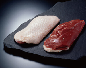 鴨ロース肉の写真